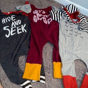 Henry and Claire romper